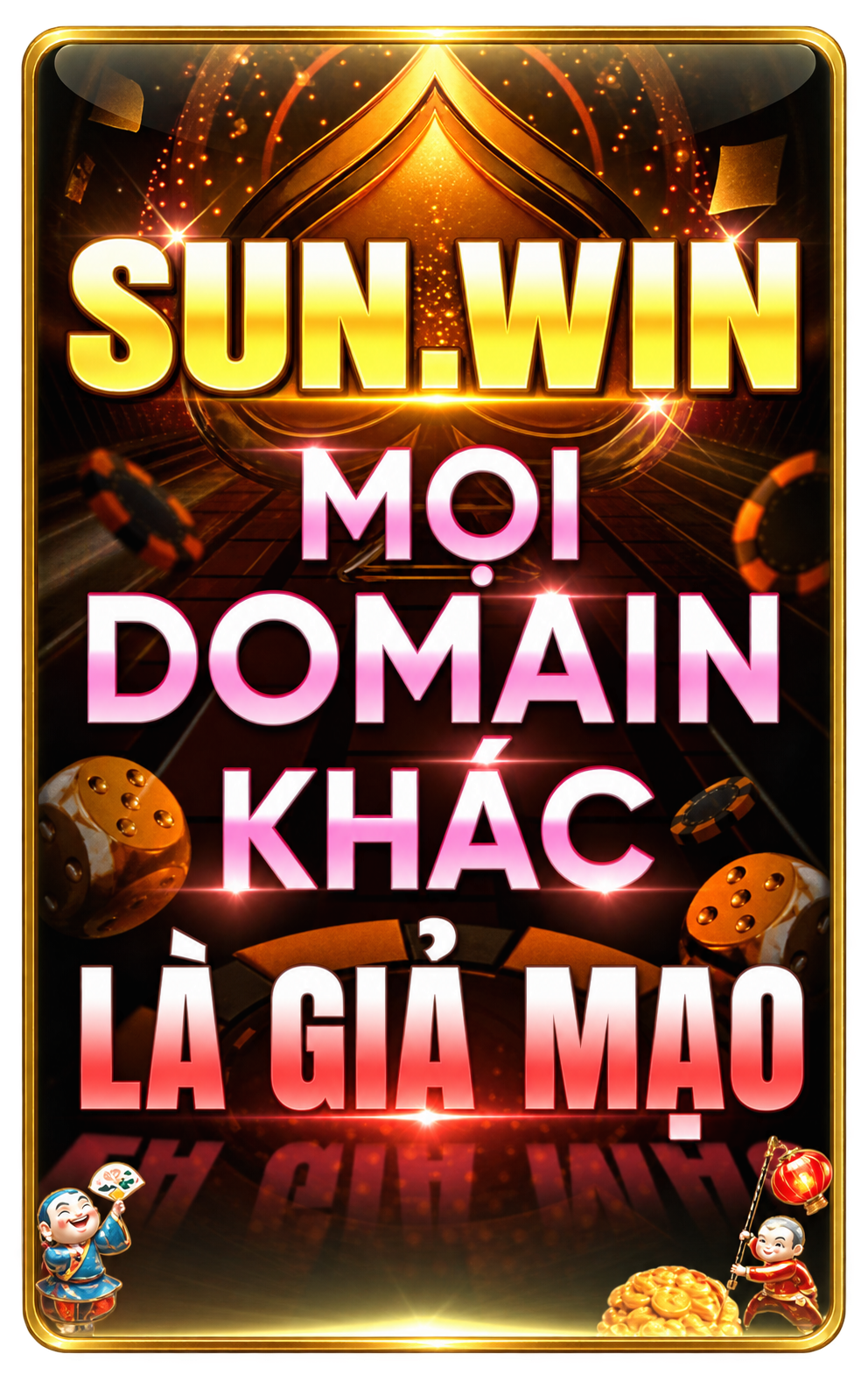 SUN.WIN — cảnh báo domain giả mạo